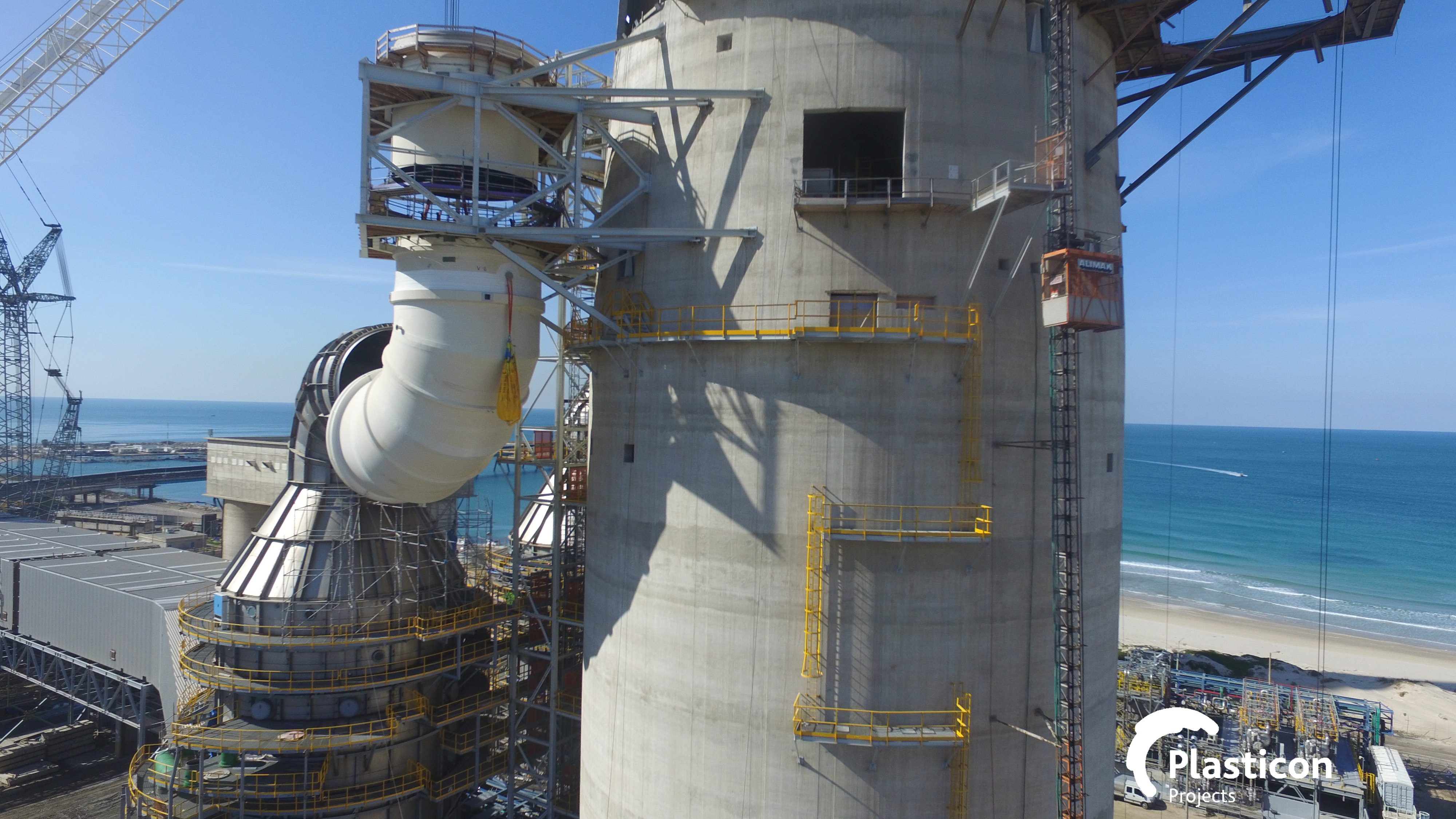 Plasticon Projects - FRP Chimney Duct