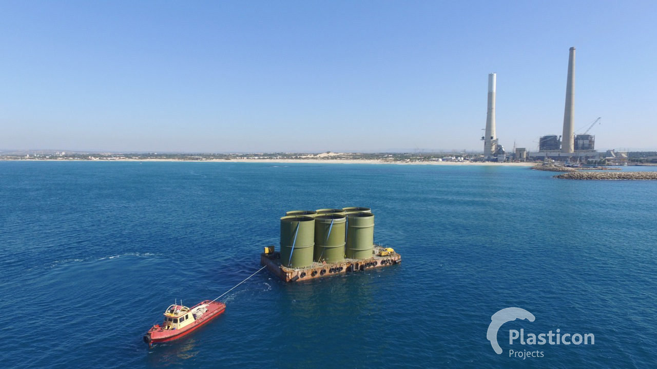 Plasticon Projects - FRP Chimney Duct