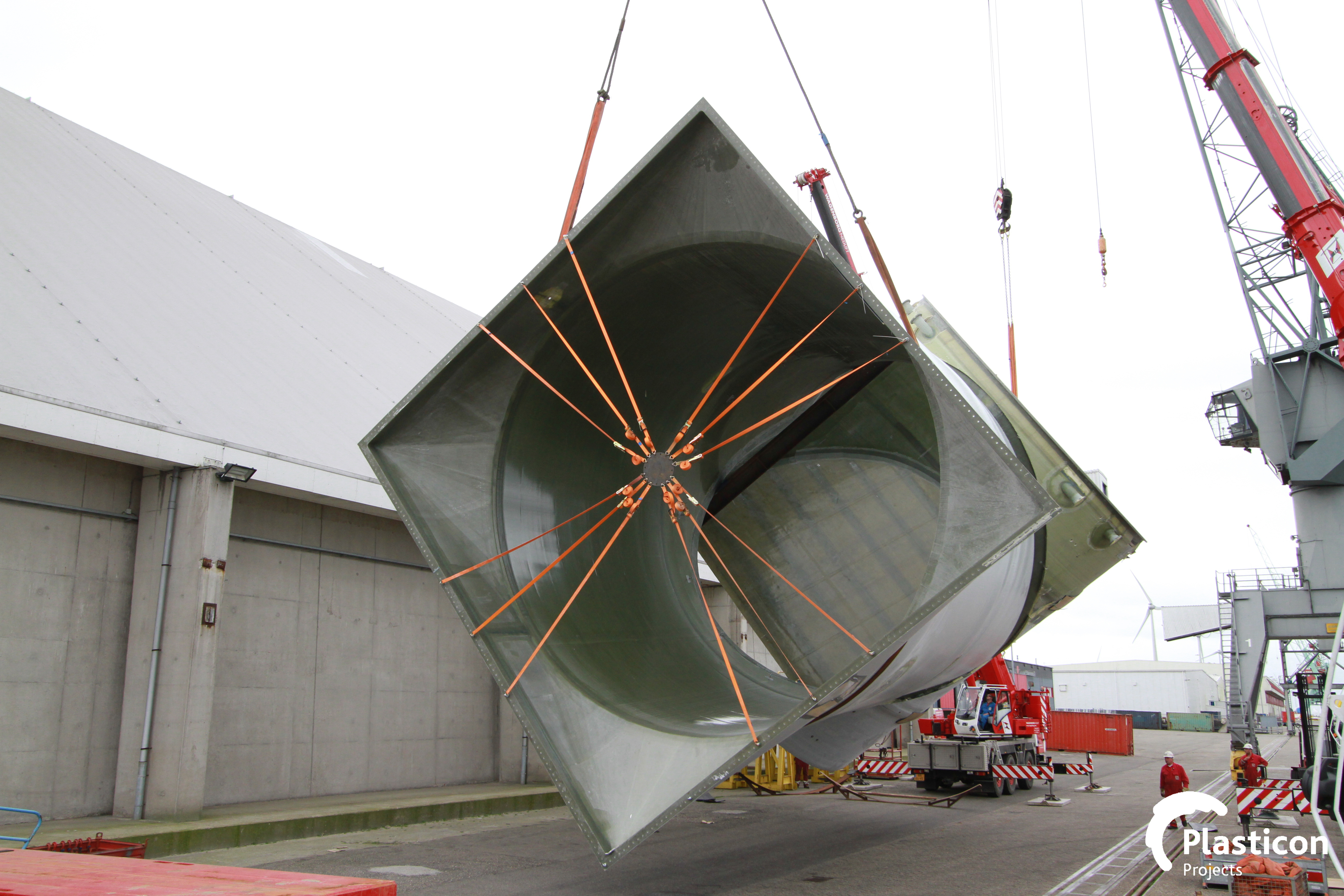 FRP Transition Piece Eemshaven