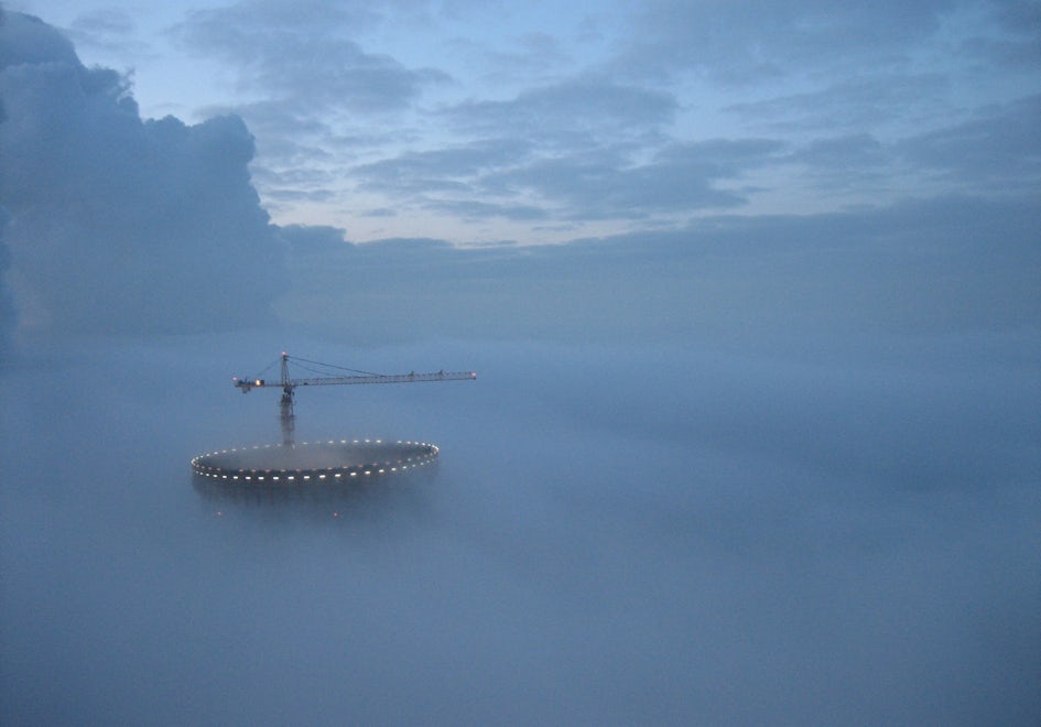 Plasticon Projects - FRP Chimney int the clouds Plasticon Projects - FRP Chimney int the clouds