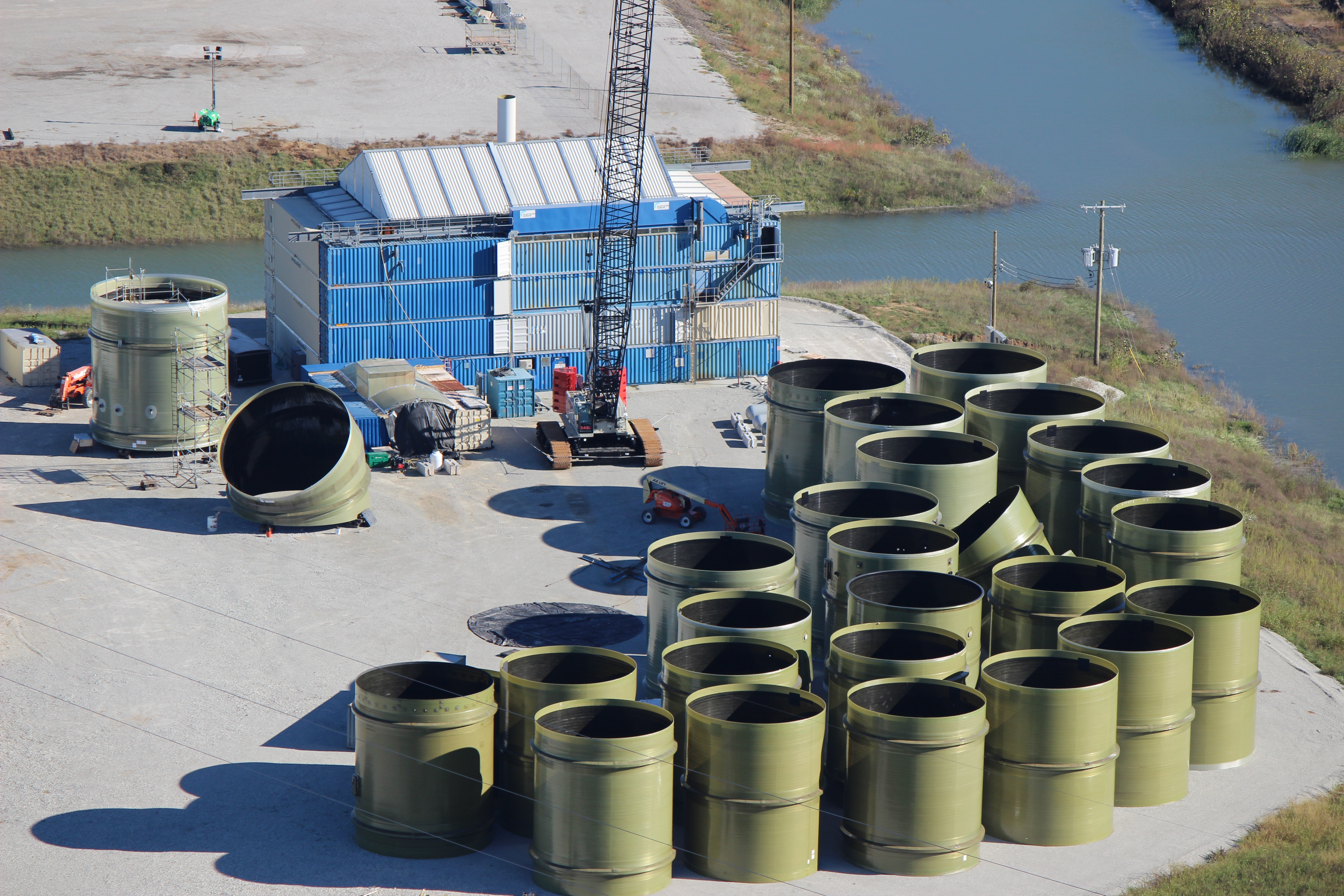 Plasticon Projects - FRP Tanks & Duct