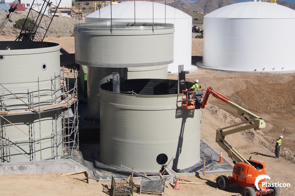 Plasticon Projects - FRP Tank Plasticon Projects - FRP Tank