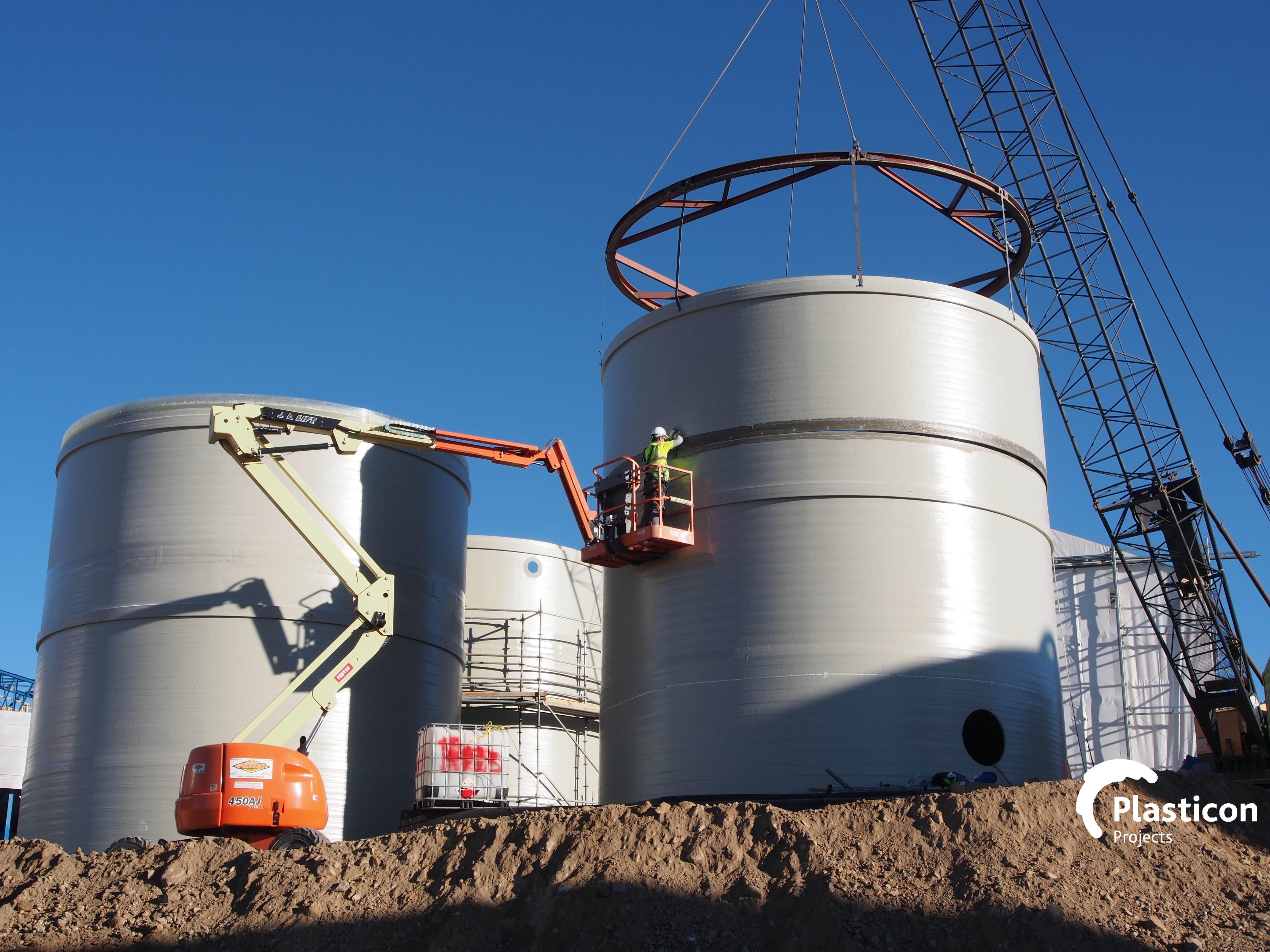 Plasticon Projects - FRP Tank