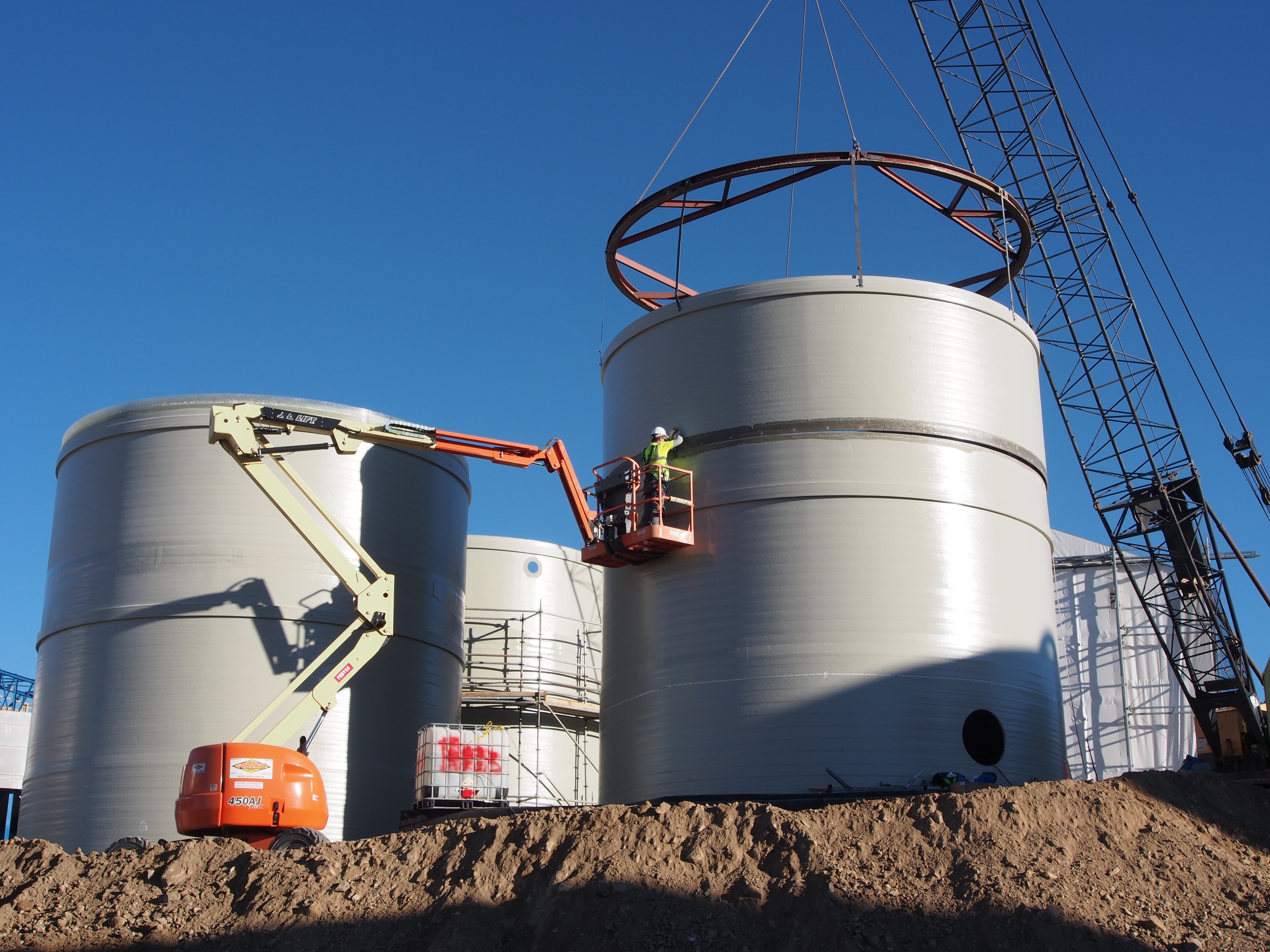 Plasticon Projects - Metals & Mining - Process Tanks