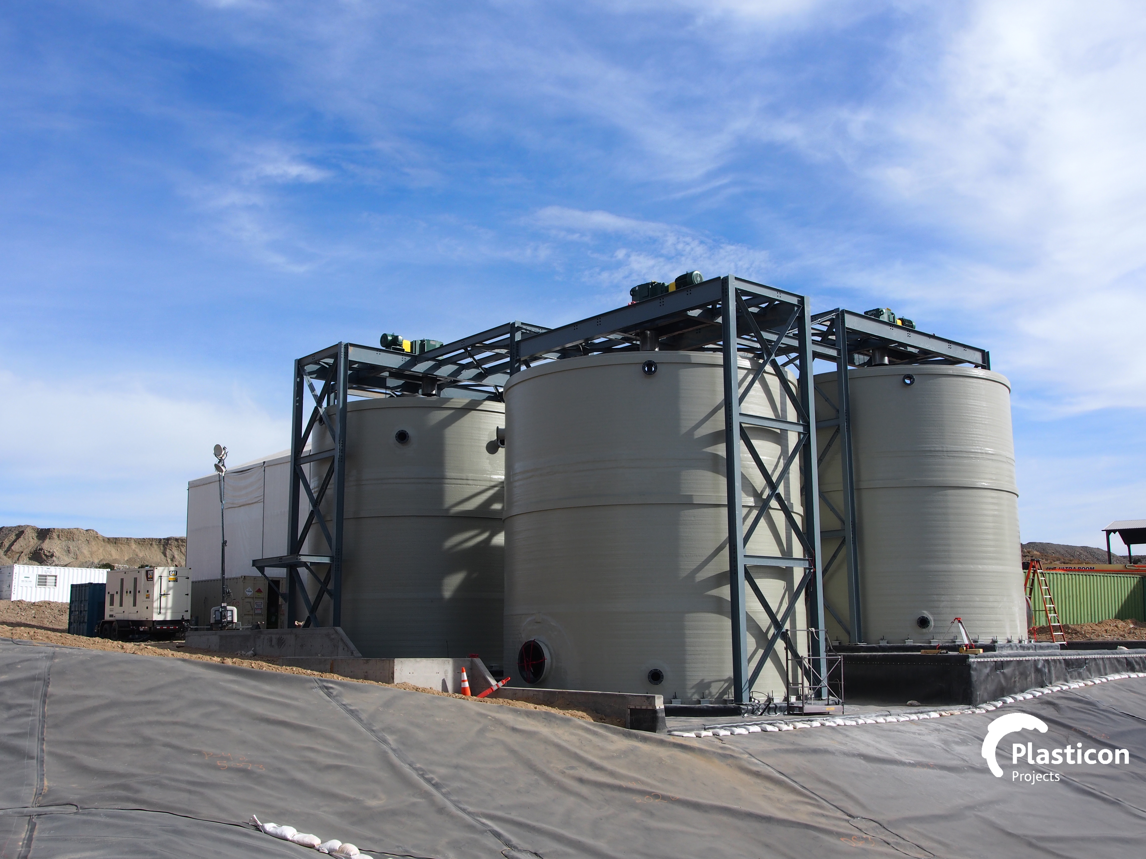 Plasticon Projects - FRP Tank