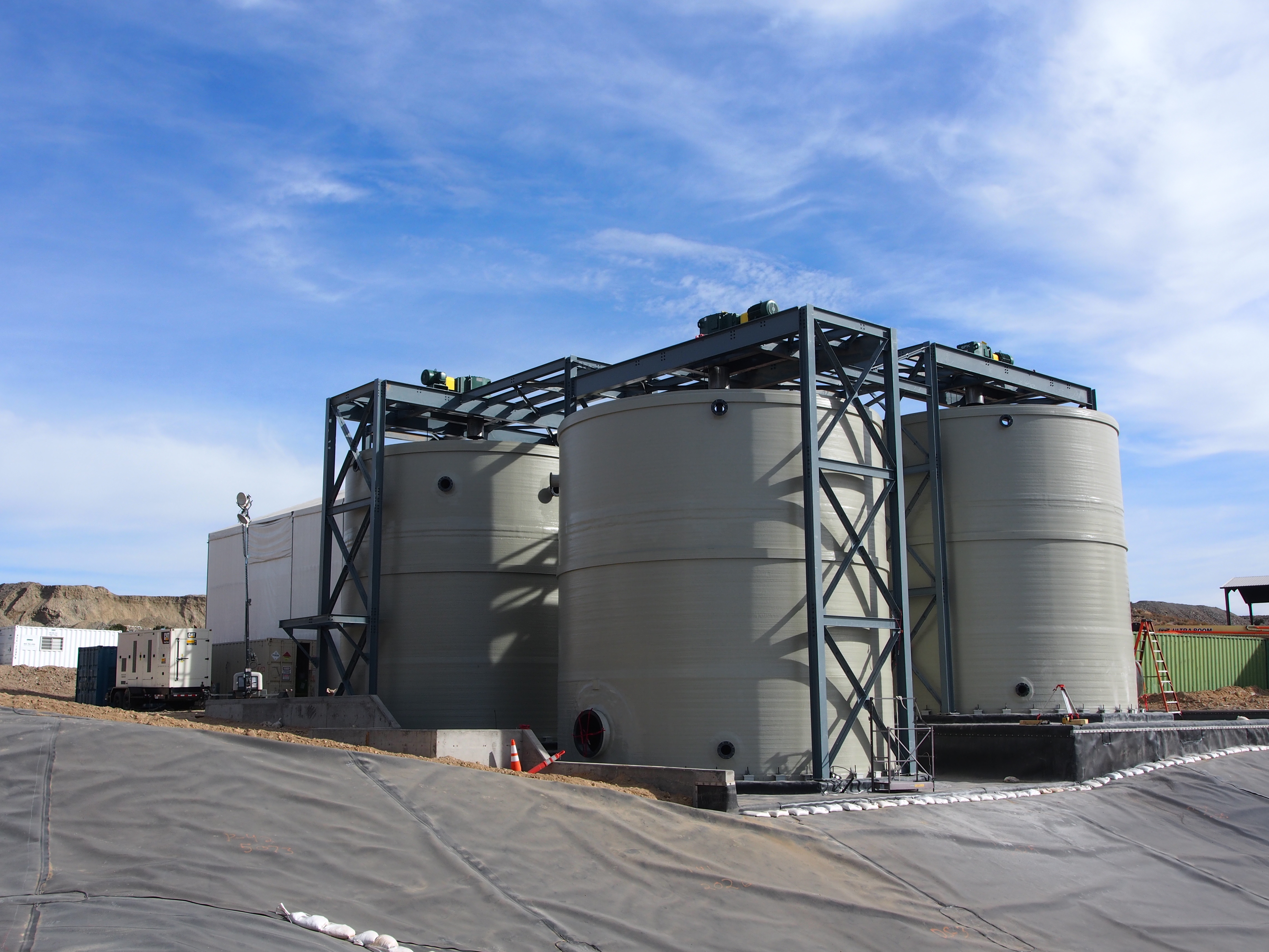 Plasticon Projects - Metals & Mining - Process Tanks