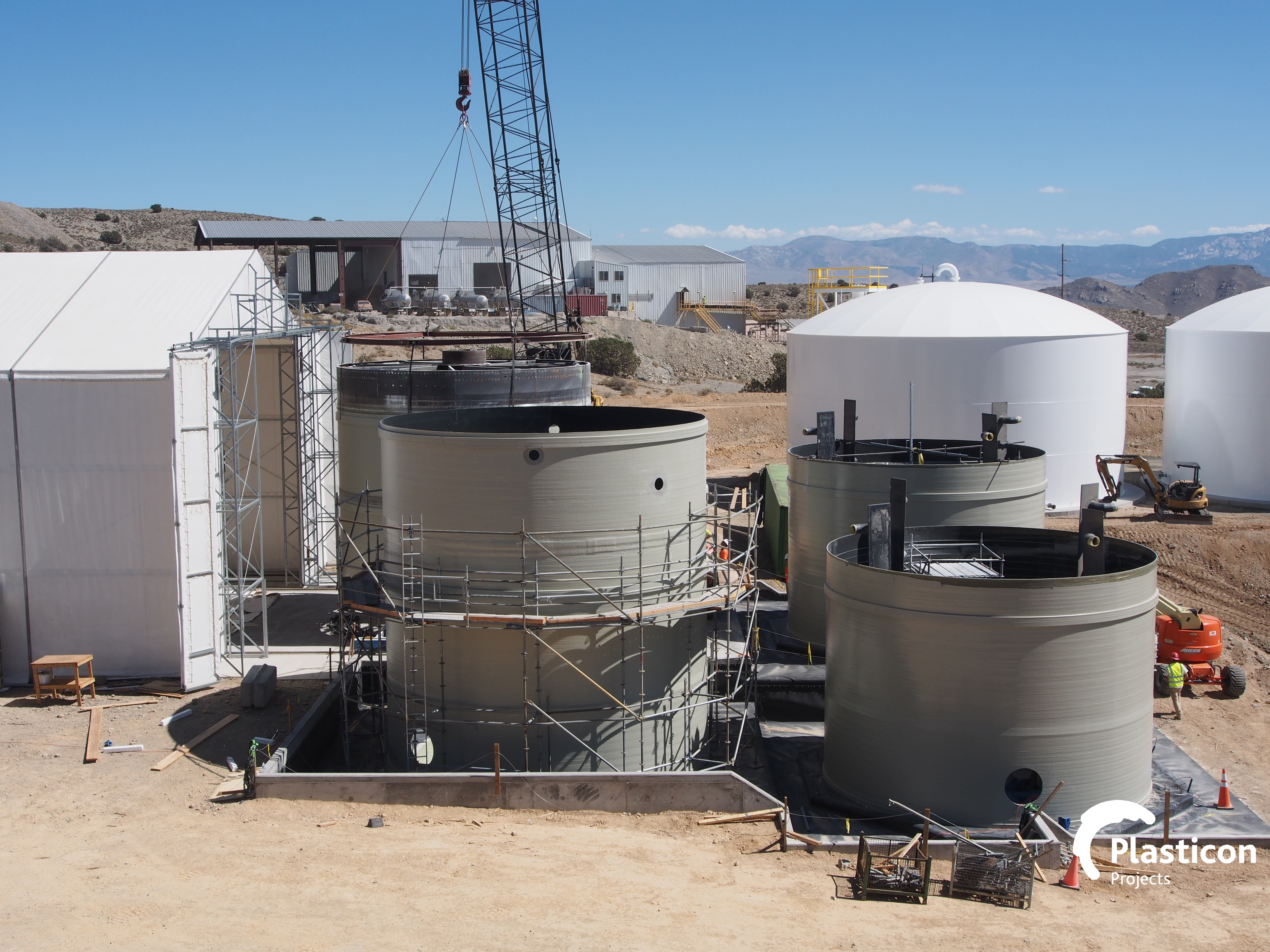 Plasticon Projects - FRP Tank