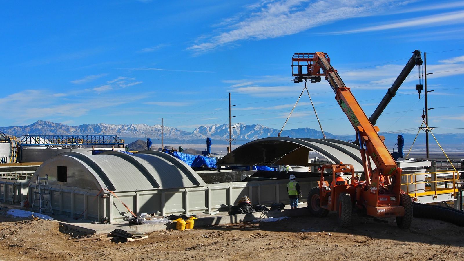 Plasticon Projects - Metals & Mining - Settler Tanks