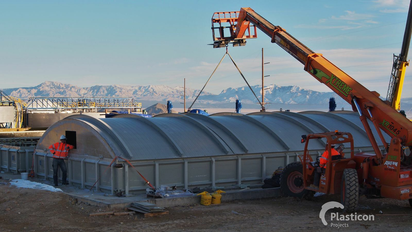 Plasticon Projects - FRP Settler Tank