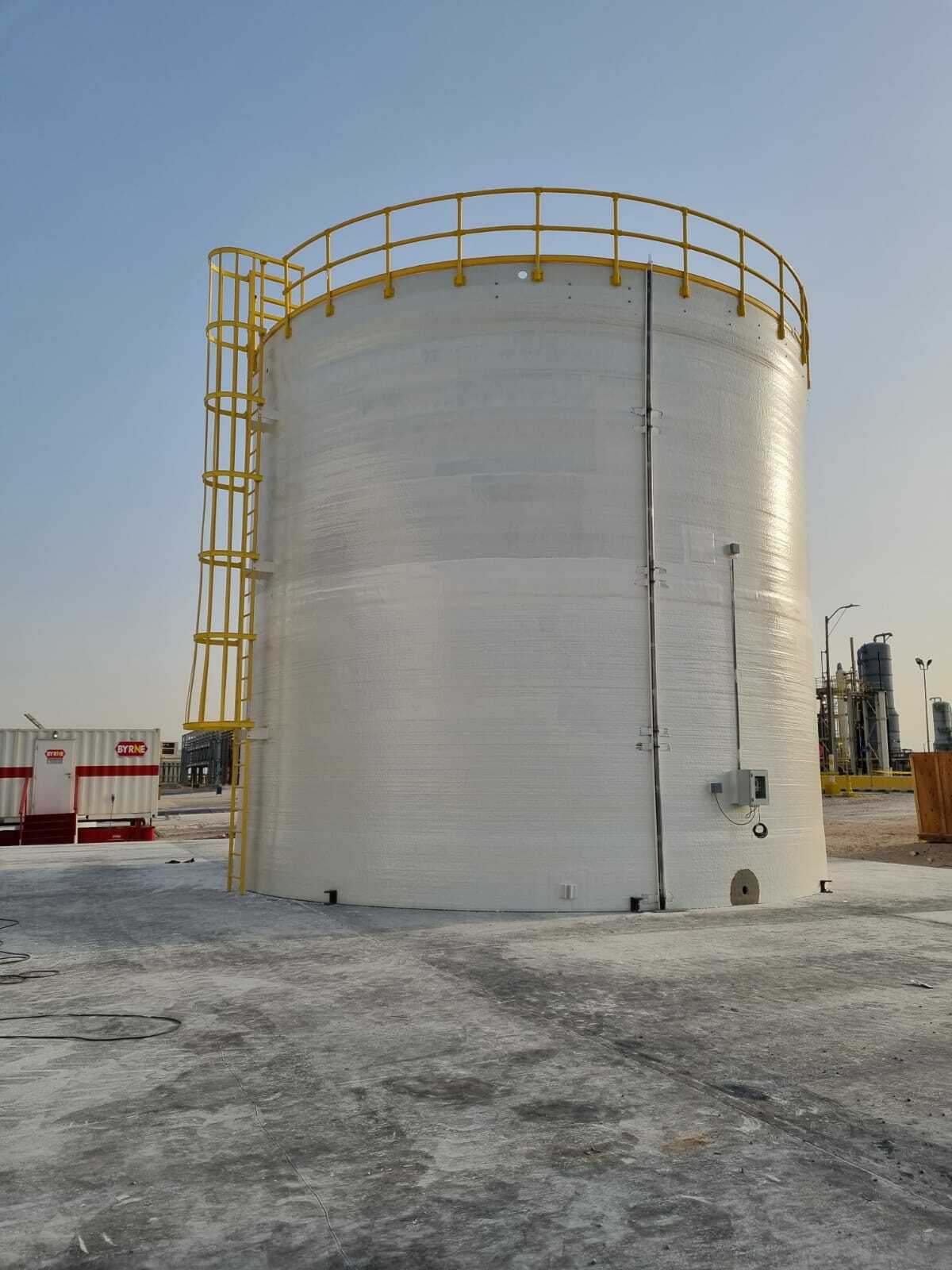 Plasticon Projects - FRP Storage Tank