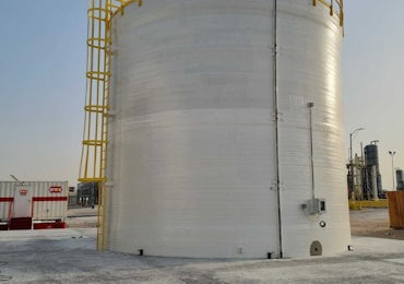 Plasticon Projects - FRP Storage Tank Plasticon Projects - FRP Storage Tank