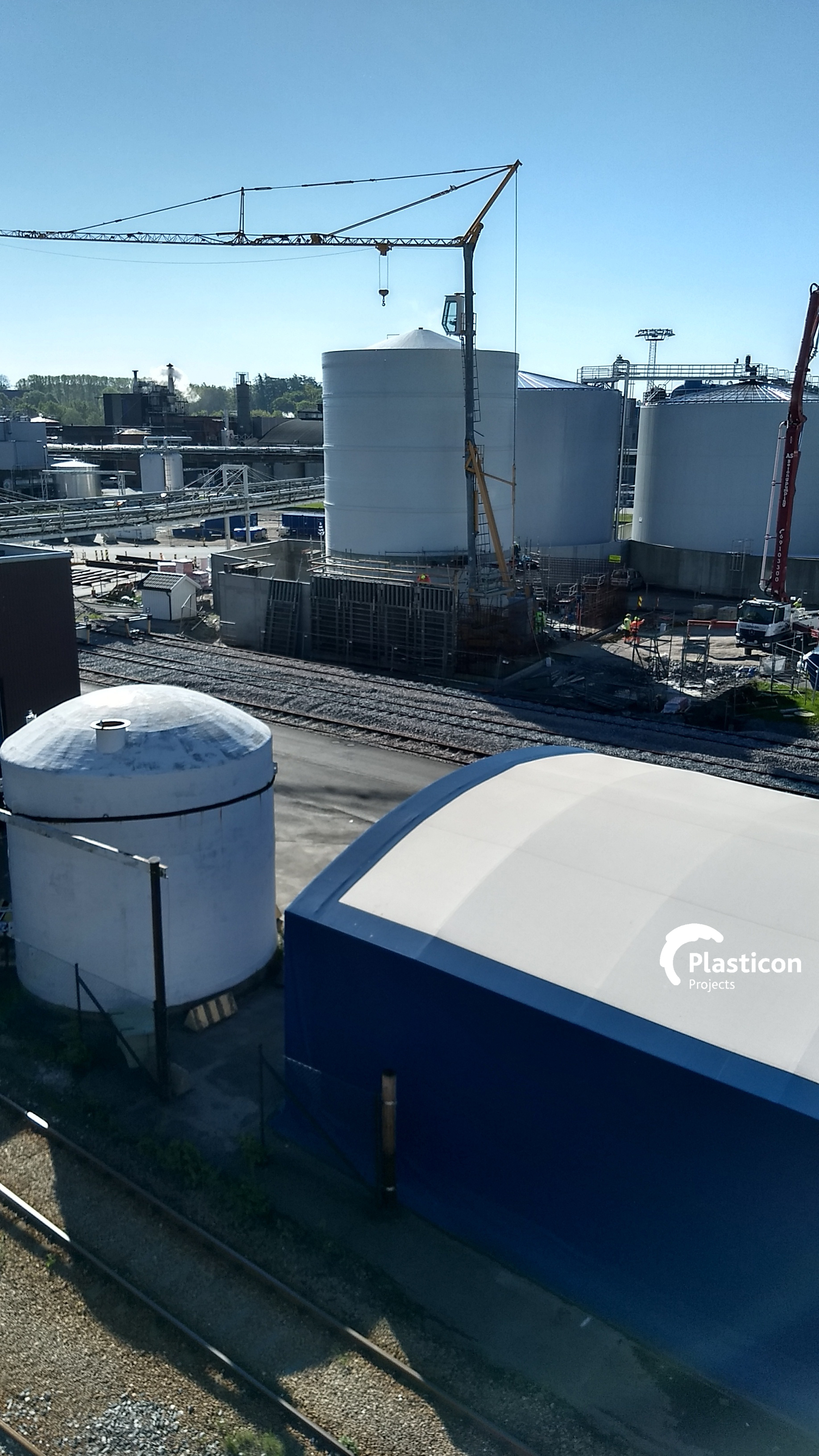 Plasticon Projects - FRP Tank