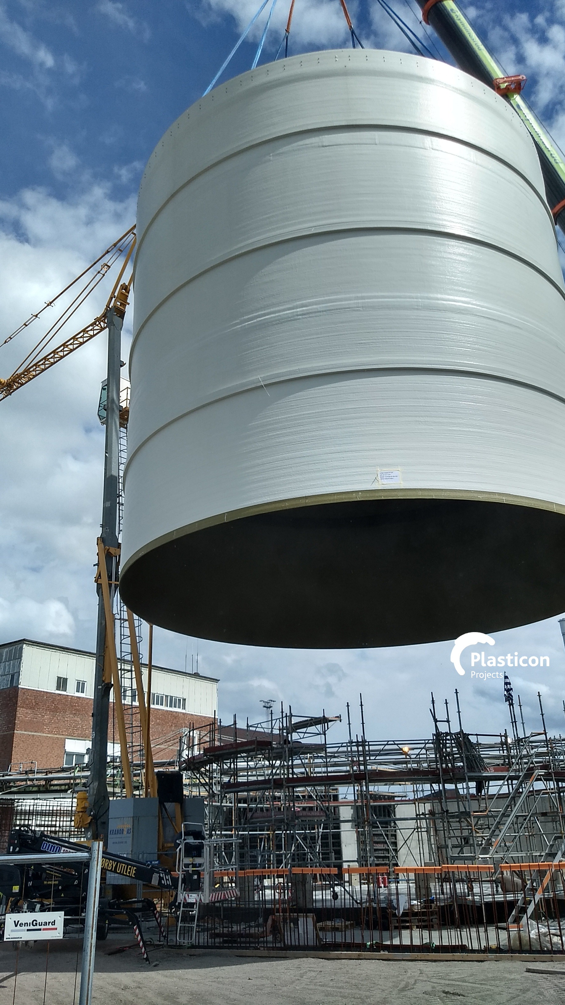 Plasticon Projects - FRP Tank