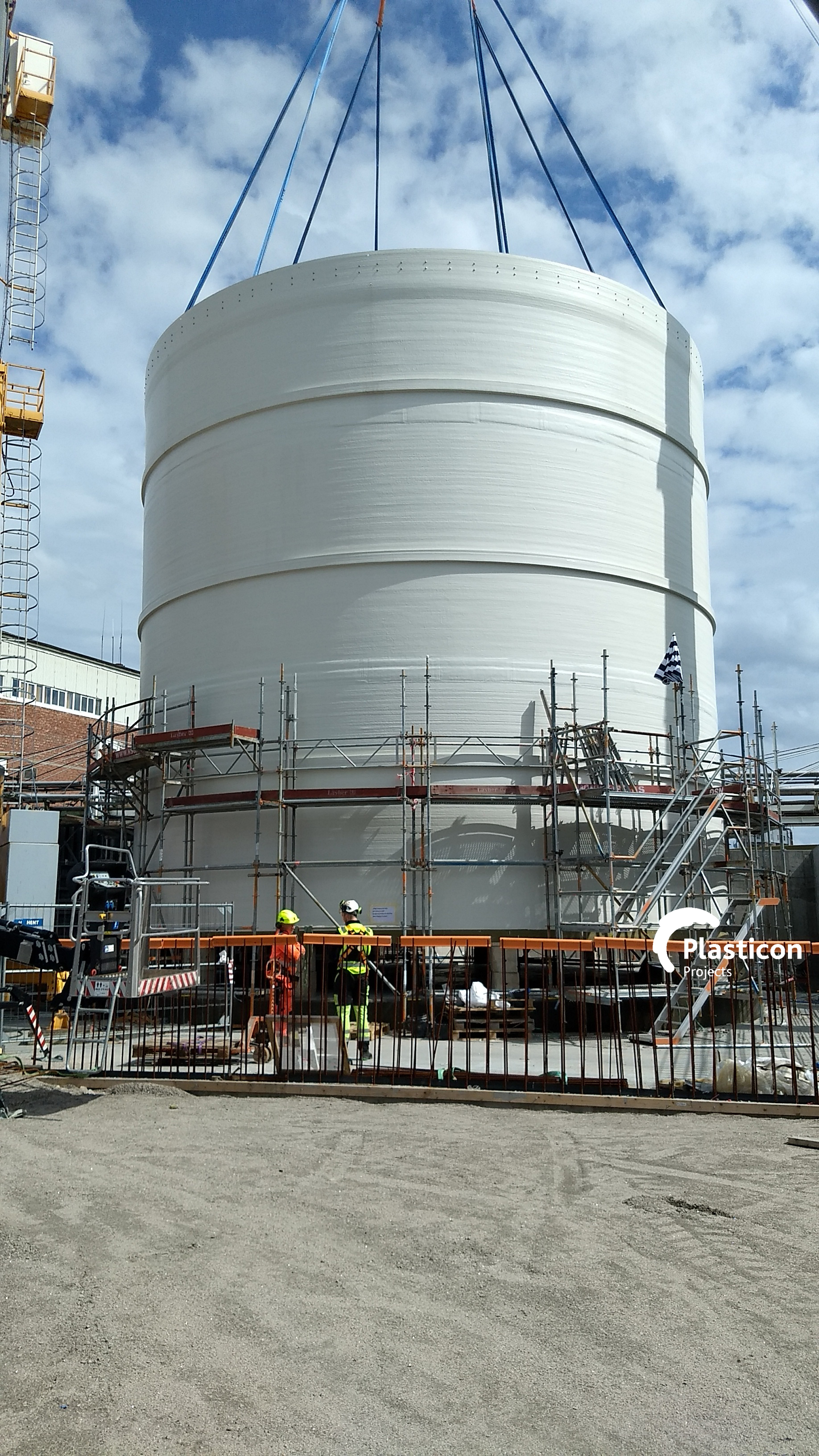 Plasticon Projects - FRP Tank