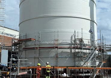 Plasticon Projects - FRP Storage Tank Plasticon Projects - FRP Storage Tank