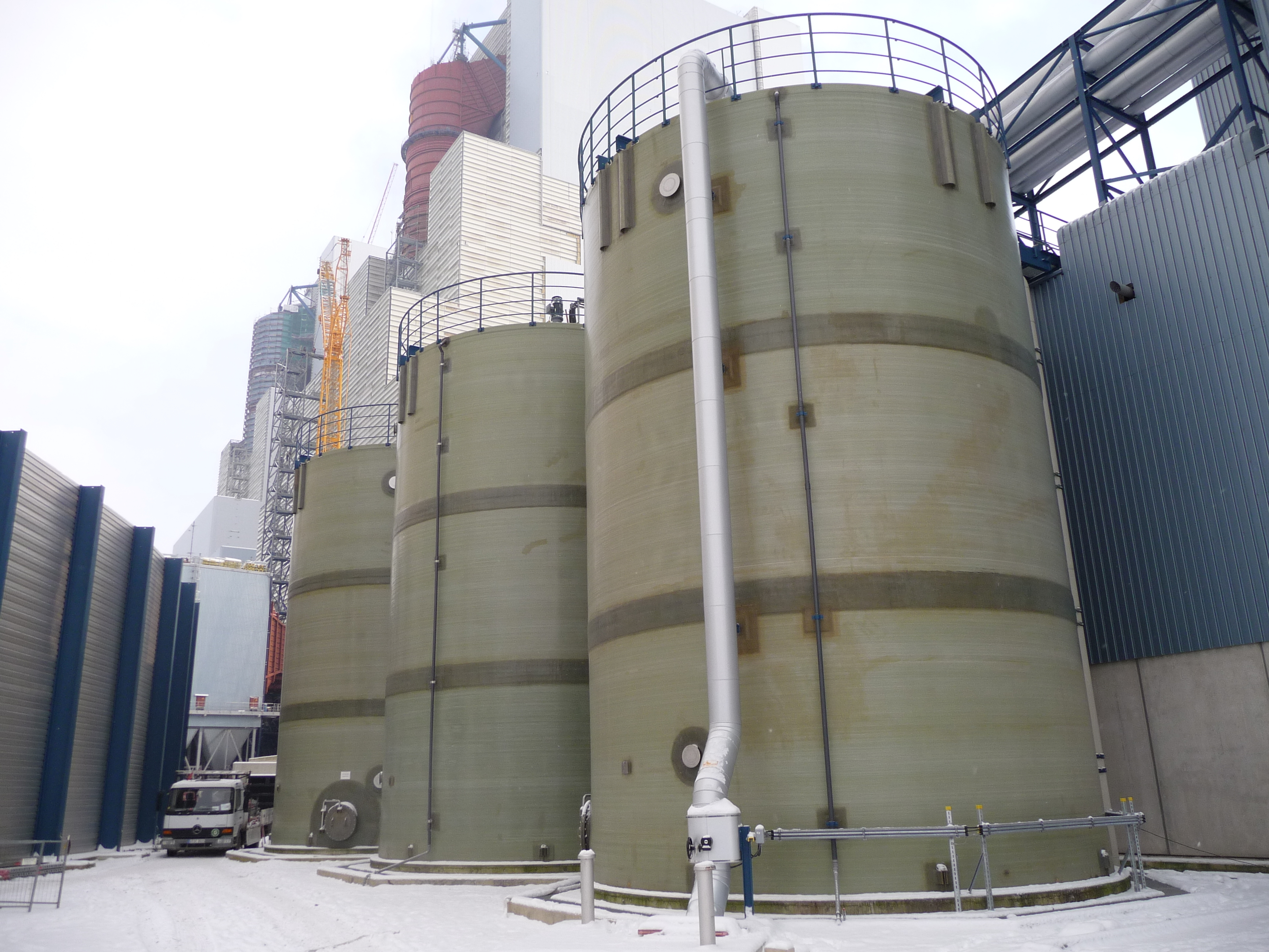 Plasticon Projects - FRP Storage Tank