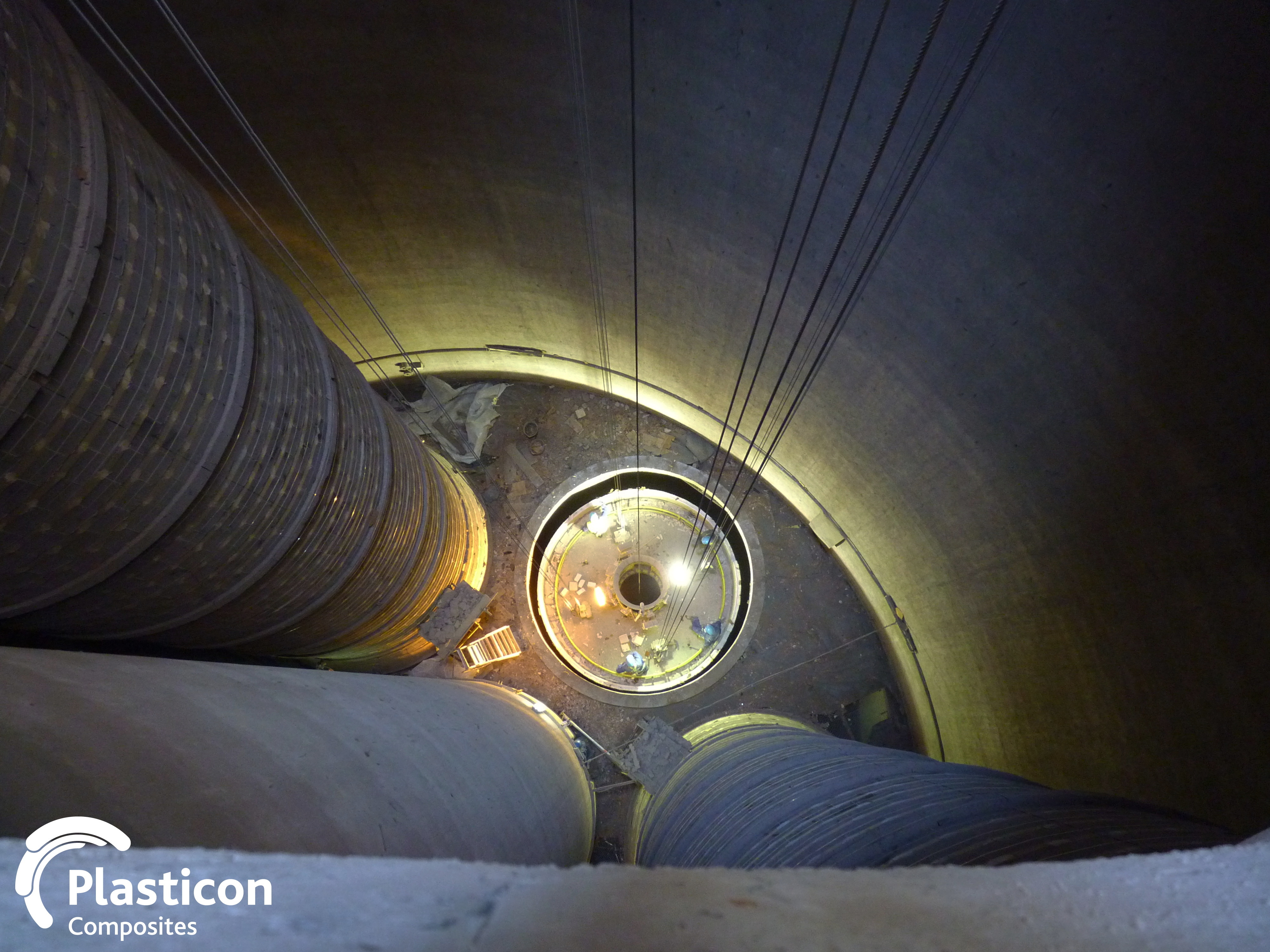 Plasticon Projects - FRP Chimney Liner