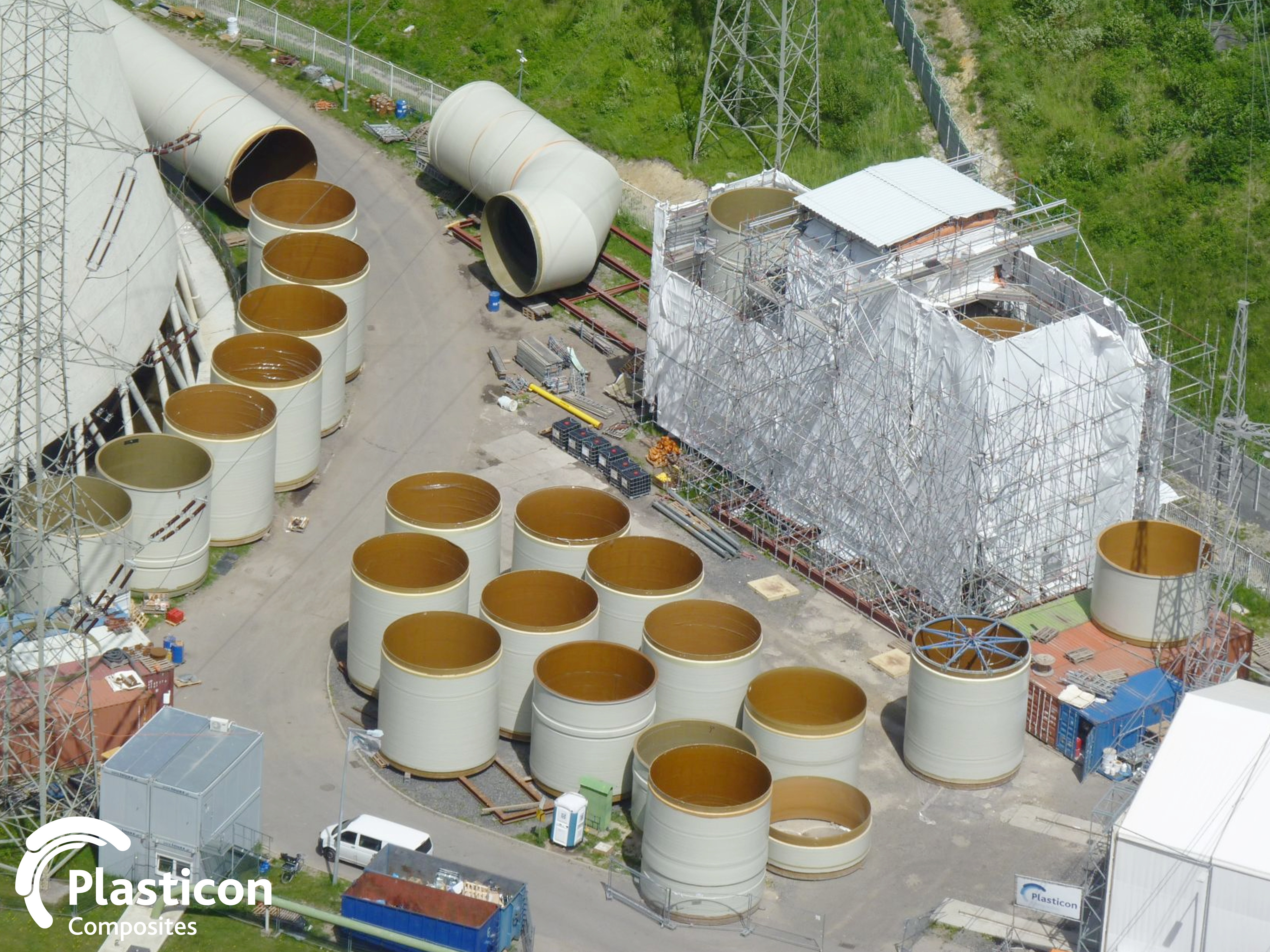 Plasticon Projects - Field Fabrication