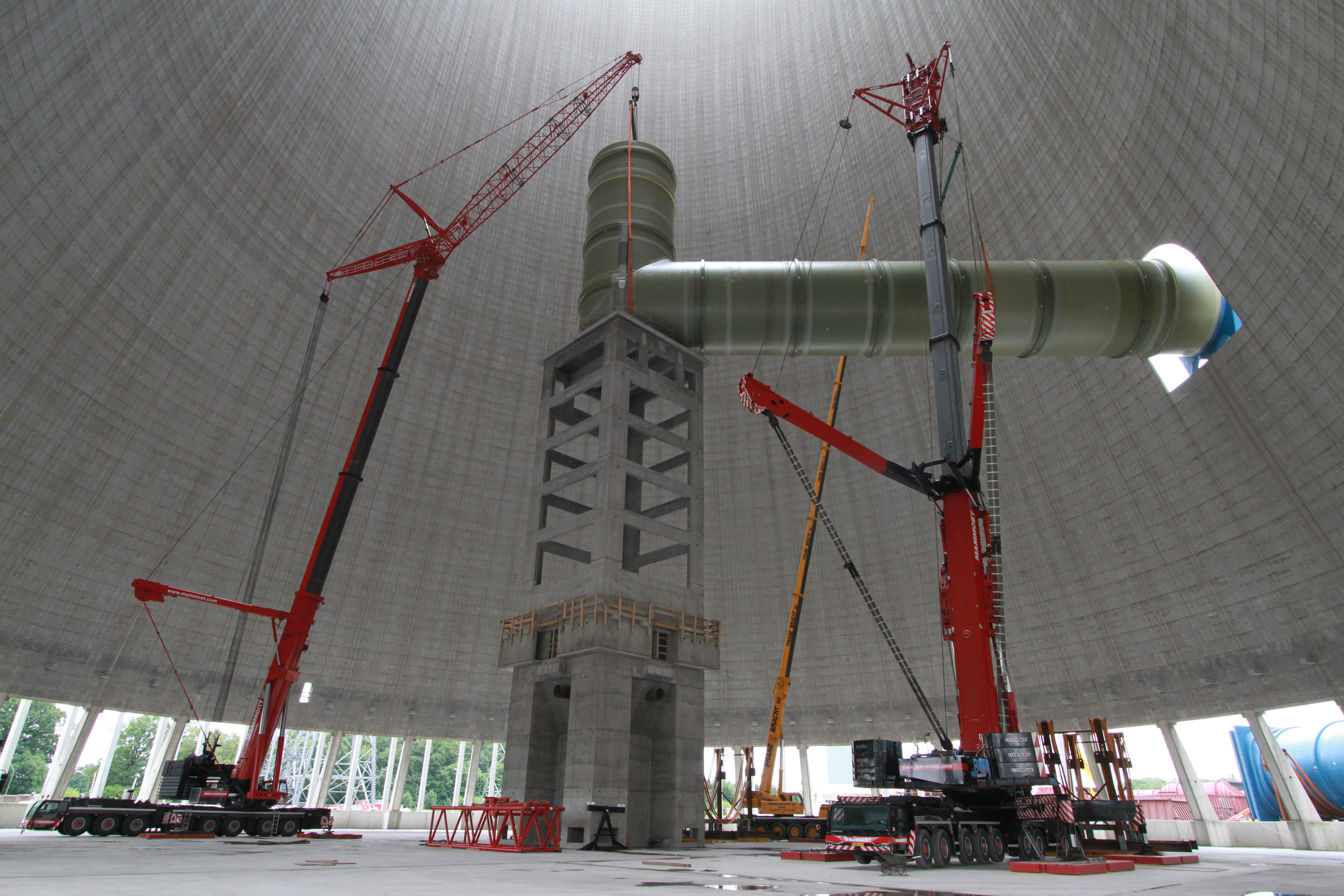 Plasticon Projects - FRP Chimney Liner & Duct