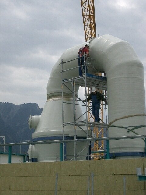 FRP Scrubber & Elbow